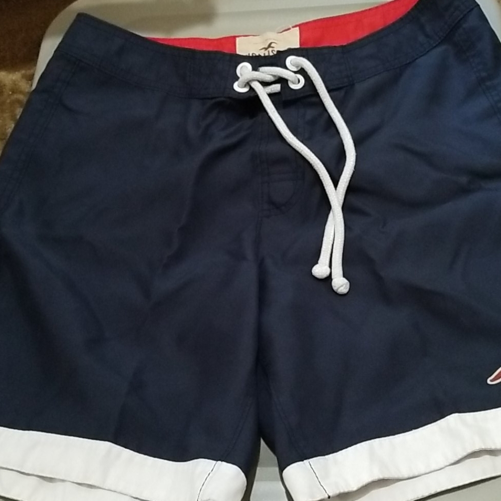Hollister mens swim trunks